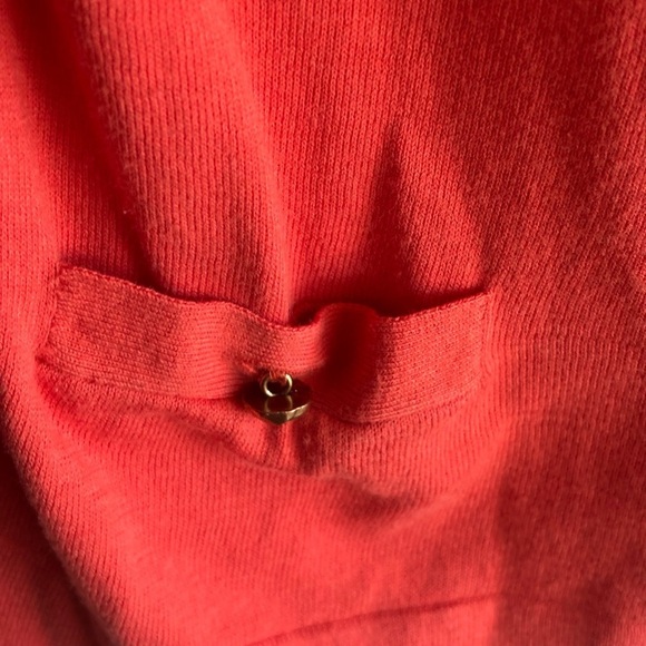 Talbots lightweight button cardigan size medium cotton blend - Picture 3 of 5